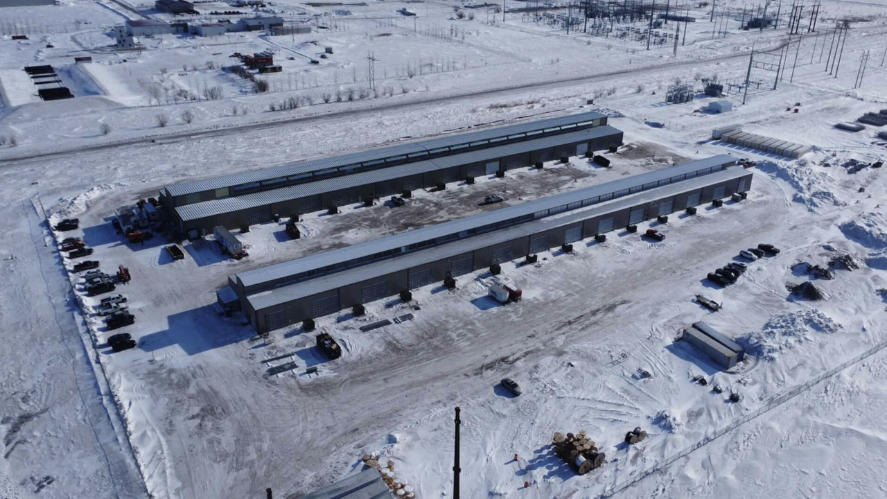 View of the Grand Forks 1 site